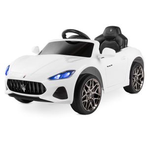 VOITURE ELECTRIQUE ENFANT Playkin- MASERATI WHITE - Voiture electrique coule