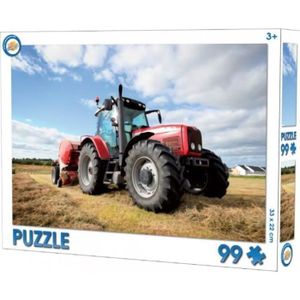 PUZZLE Puzzle - Tracteur - 99 pièces - A partir de 3 ans 