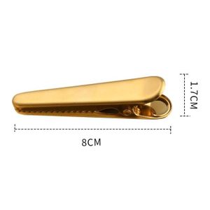 CISEAUX Clip de couleur A Ciseaux asymétriques de Style nordique en acier inoxydable doré, fournitures scolaires de b
