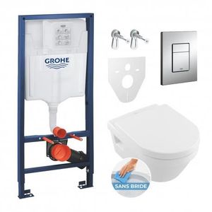 WC - TOILETTES Pack WC Grohe Rapid SL + Cuvette Villeroy & Boch -