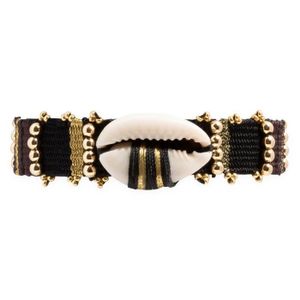 BRACELET - GOURMETTE Bracelet femme - HIPANEMA - Bracelet Hipanema Sunkiss Black - Taille/Longueur:18 cm