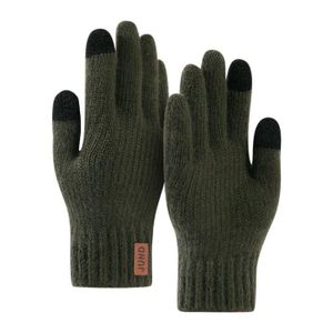 Gants femme - élégant écran tactile chaud une couche de velours de laine  gants d'hiverCouleur kaki couleur-gris - Cdiscount Prêt-à-Porter