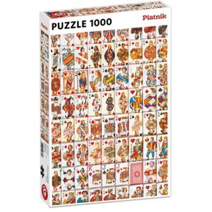 PUZZLE Puzzle Cartes À Jouer - PIATNIK - 5437.0 - 1000 Pi