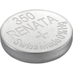 PILES Pile bouton Silver Oxyde 350 / SR1136 SW 0% mercure