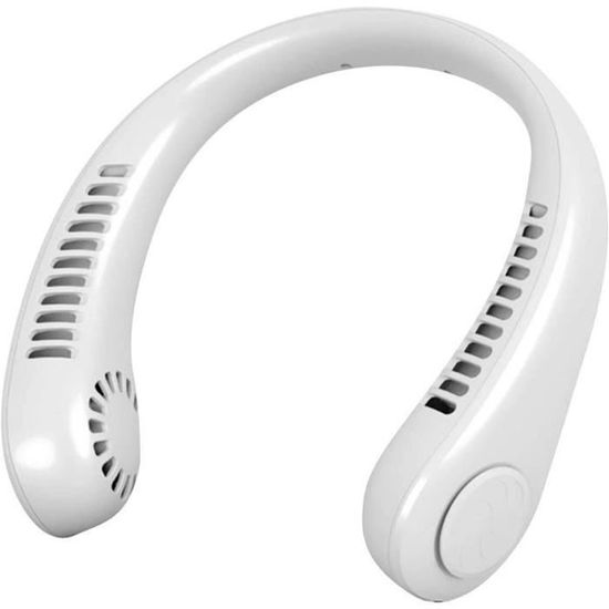 Ventilateur Usb Ventilateur De Cou Sans Pales Dnenellr - 6000mAh, 3 Vitesses, Léger & Puissant Pour Extérieur/Bureau Ventilateur De Poche