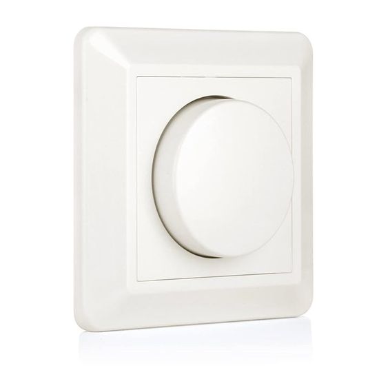 Variateur de Lumière LED,220-240V 5-200W Smart Button Interrupteurs et ...