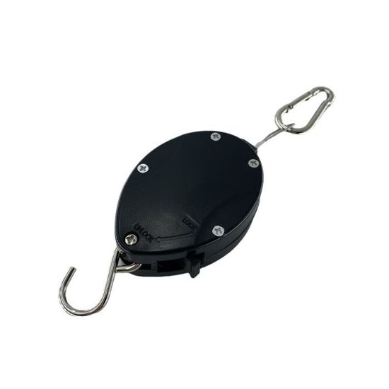 Fleymu 4 Pièces Poulie Réglable Pour Plantes - Crochet Suspension Robuste Jusqu'à 8kg, Idéal Paniers Et Pots Suspendus
