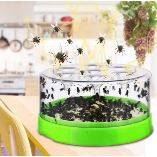 Piège à Mouches AttrapeMouches Automatique pour Un contrôle Efficace des Insectes Volants