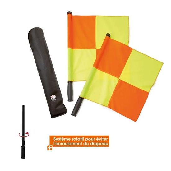 Kit Drapeaux de touche électronique Sporti Kit Drapeaux de touche électronique Sporti
