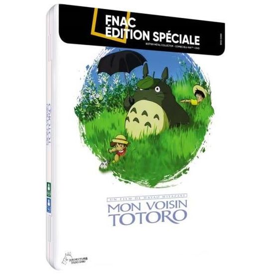 Mon Voisin Totoro Steelbook Combo Blu-ray + DVD - Cdiscount DVD