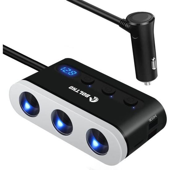 UNBREAKcable Transmetteur FM Bluetooth 5.3 50 W Pour Voiture