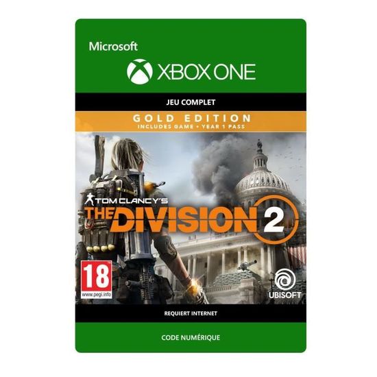 Tom Clancy's The Division 2 : Gold Edition Jeu Xbox One à télécharger