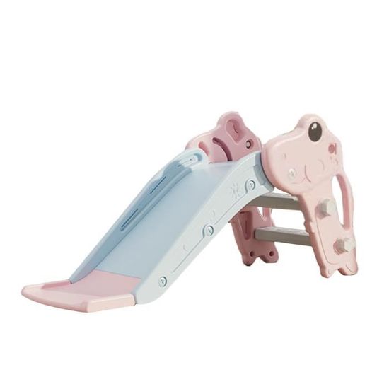 Toboggan 8 En 1 Pour Tout-Petits - Aire De Jeux Bébé Avec Escalade, Golf, Basket, Anneaux Et Plus - Intérieur/Extérieur - Jusqu'à 50 Kg