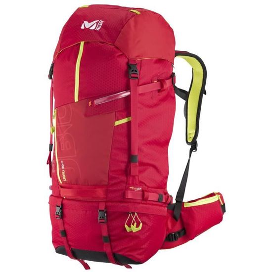 Sac A Dos Millet Ubic 50 10 Rouge Cdiscount Sport