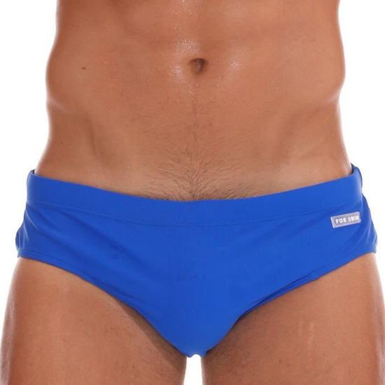 Slip De Bain Homme SEAUR Avec Coussin Amovible - Maillot Bikini Imprimé Taille Basse