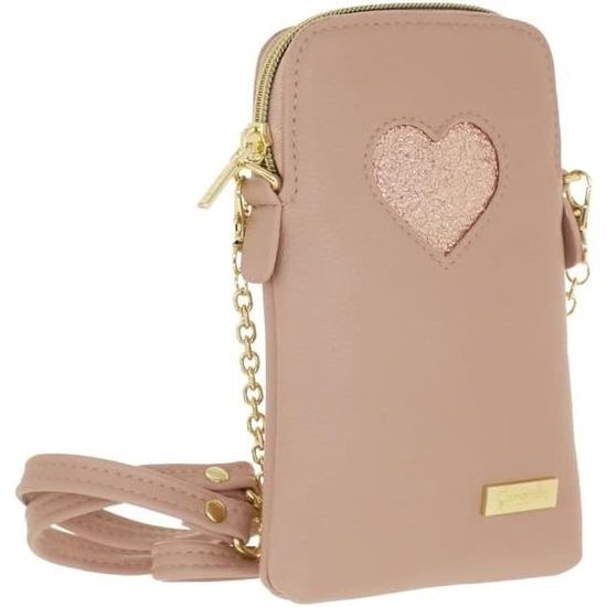 Ensemble Bandoulière Téléphone Avec Portefeuille - Sangle Réglable 91-140 Cm, Clip-on, Nylon