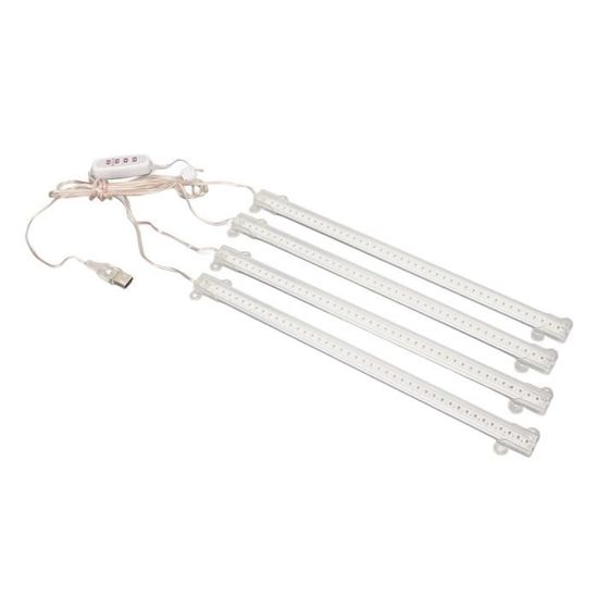 Lampe Pour Plantes 5 Têtes Avec Télécommande - Minuterie 3/9/12h Et 3 Modes De Lumière (rouge, Bleu, Mixte)