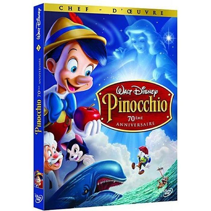 DISNEY CLASSIQUES - DVD Pinocchio - Cdiscount DVD