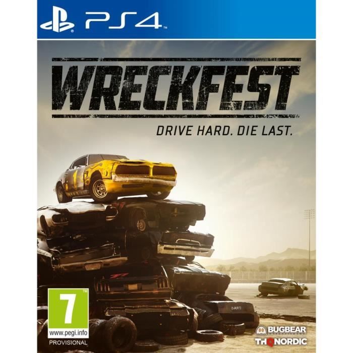 Wreckfest Jeu PS4