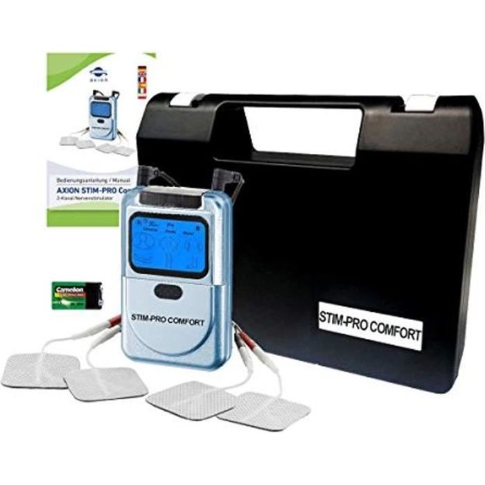 axion | Electrostimulateur Musculaire TENS | soulagement des douleurs par electrostimulation | STIM-Pro Comfort