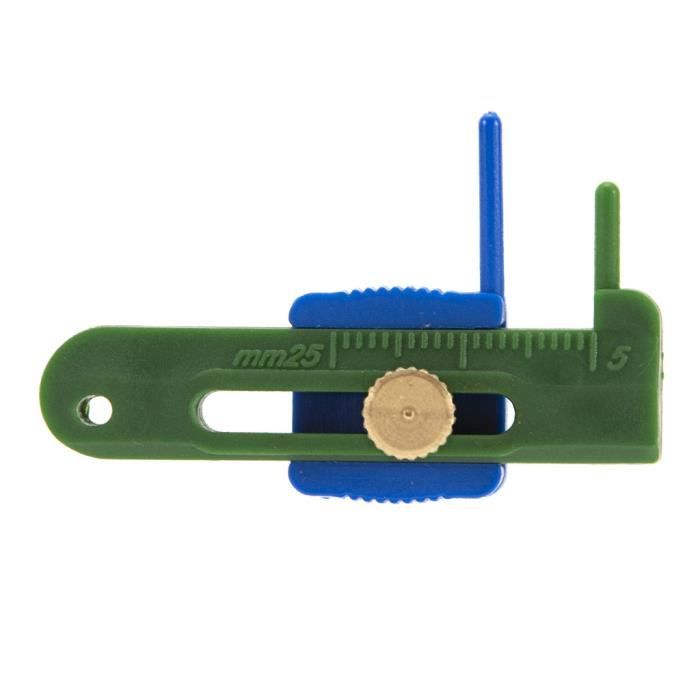 1x Règle De Calibre à Coulisse Légère Mobile, Verrouillage Rapide, Réglage Rapide