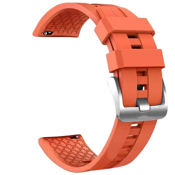 bracelet de montre vendu seul Bracelet de montre de silicone de sport de rechange pour Huawei Watch GT2 46mm FQQ90920107OR_sa