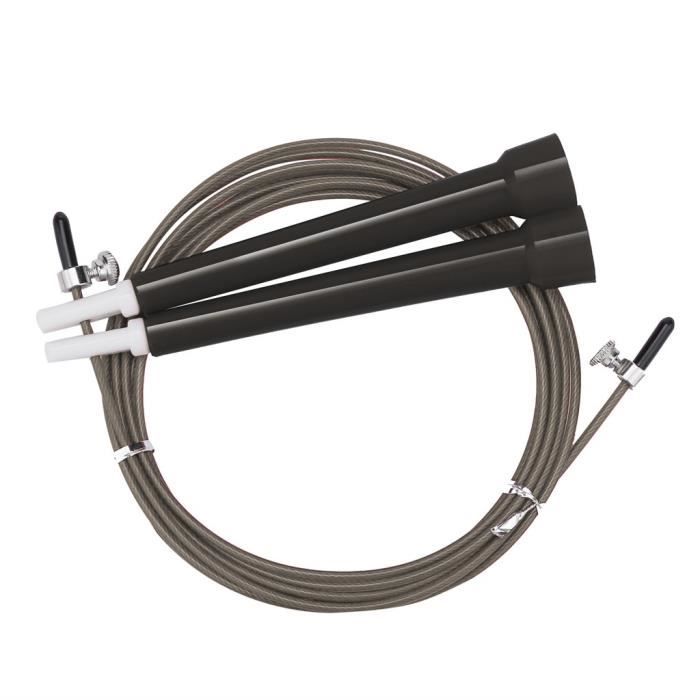 Vitesse fil Skipping réglable Sautons Fitness Sport Cardio exercice Crossfit WLF90425085GY