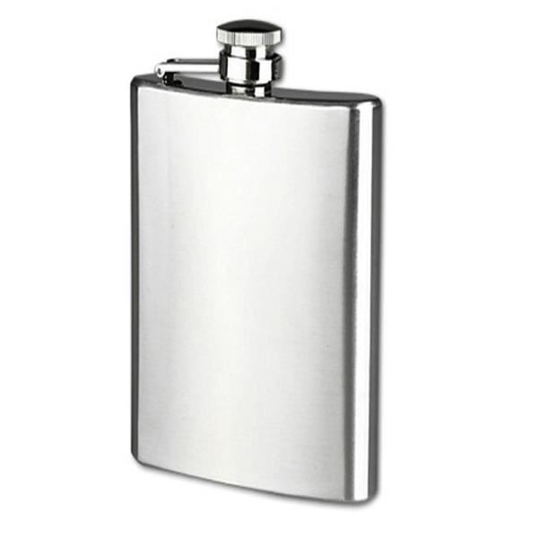 XCH60804544G 10 oz en acier inoxydable de poche Flasque Alcool Whisky d'alcool bouchon à vis G