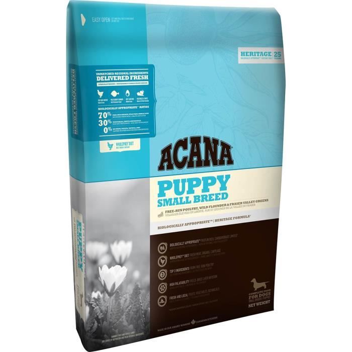 Acana Chien Nourriture pour Chiot Petite Race, 2 kg