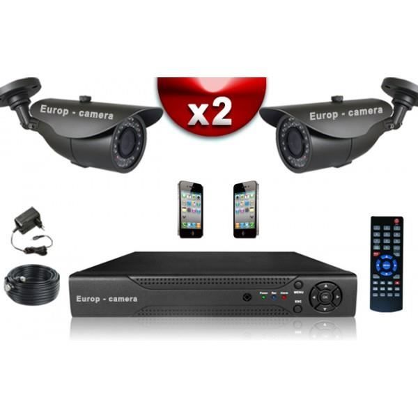 Vidéosurveillance - Kit Eco Vidéosurveillance F…