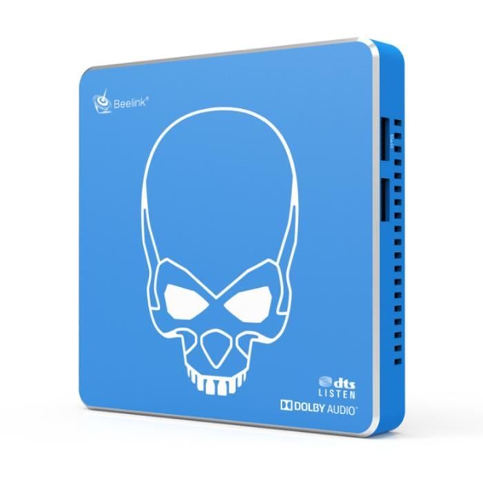 TV Box Beelink GT-King Pro 4GB+64GB Amlogic S922X-H Android 9.0 Hi-Fi Sans Perte Son 4K Dolby Audio Dts Écoute