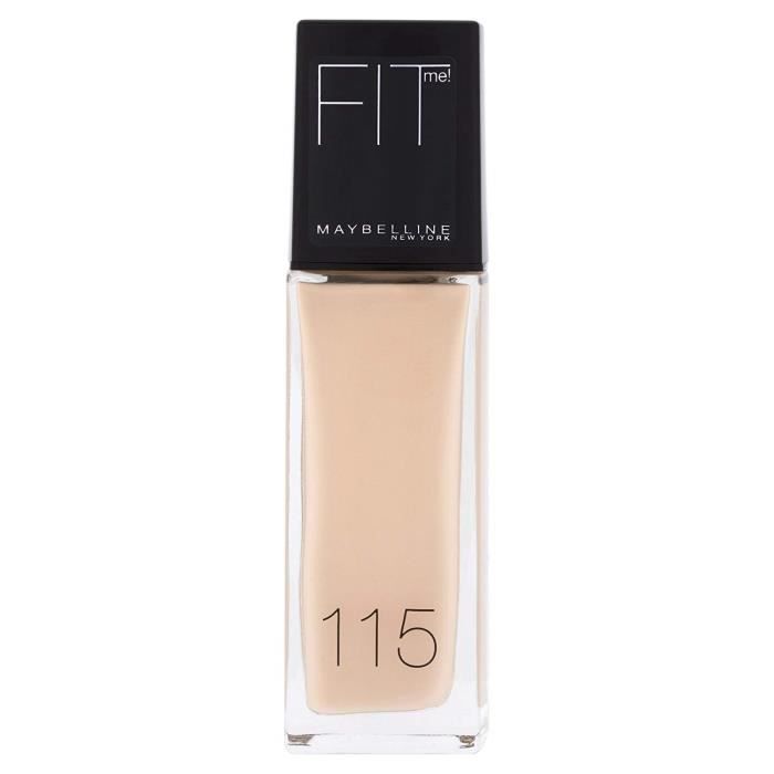 Gemey Maybelline Nouveau Fit Me Fond de Teint N°115 Ivoire