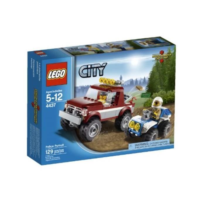 Jeu D'assemblage Lego B4oga Ville Police Pursuit 4437