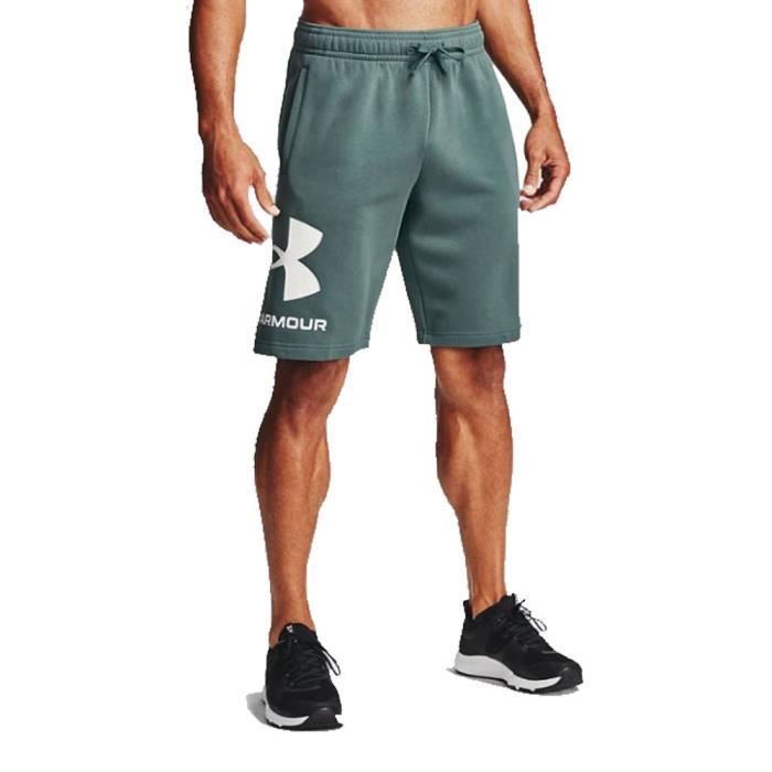 Under Armour Hommes Rival Polaire Laine Toison En Big Logo Short Bermuda Sport