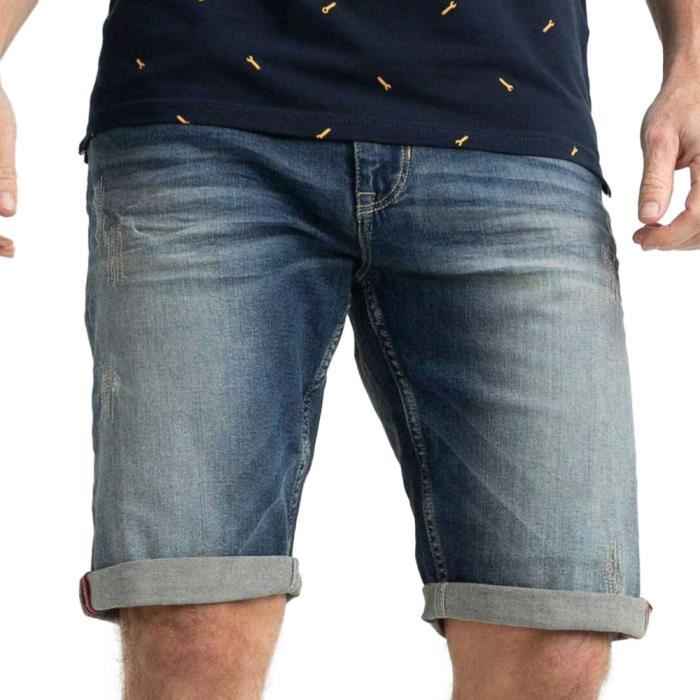 Short en jeans Bleu Homme Petrol Industries SHO003