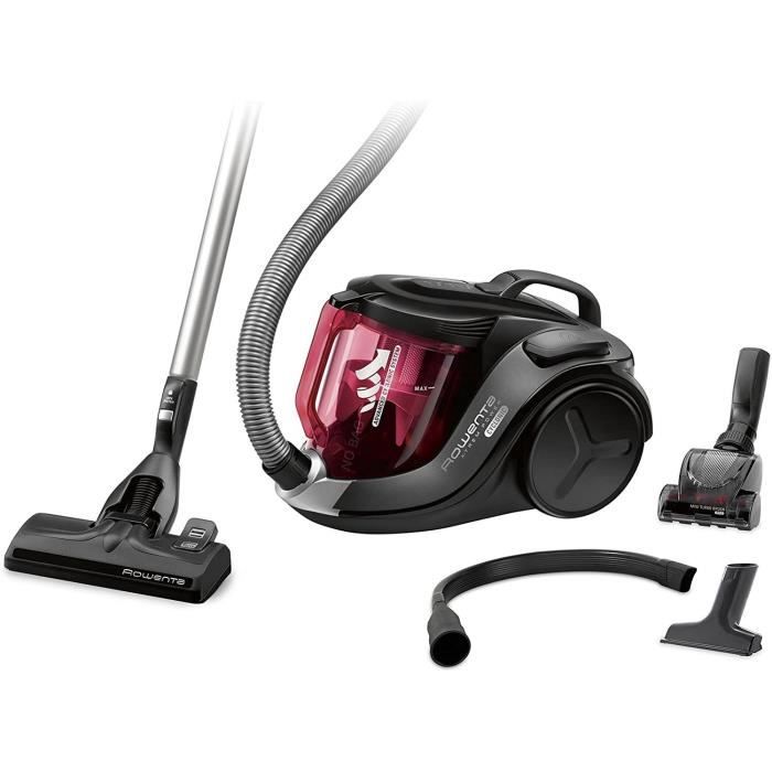Rowenta, Aspirateur Sans Sac, Puissant, 750 W, 2,5 L, Accessoires Spécial Voiture, X-Trem Power Cyclonic Home&Car RO6963EA