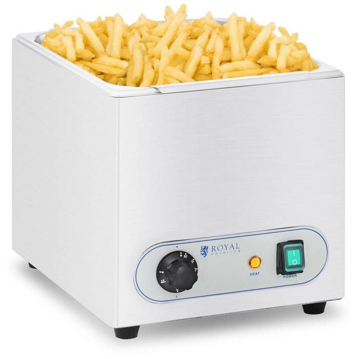 Chauffe-frites Royal Catering RCWG-1500-W (350W, Intervalle de température 30-90 °C, inox)
