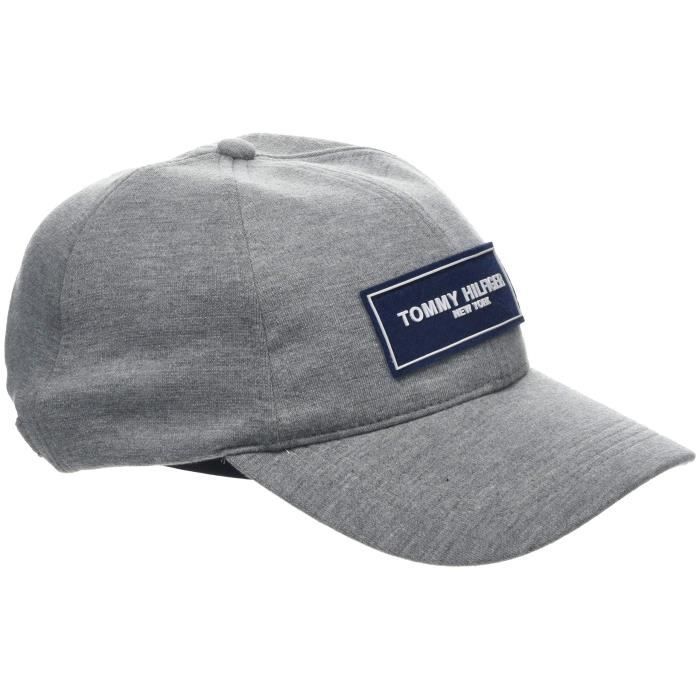 Tommy Hilfiger Tailored Cap Casquette De Baseball, Gris (Mid Grey 059), Unique (Taille Fabricant: OS) Homme