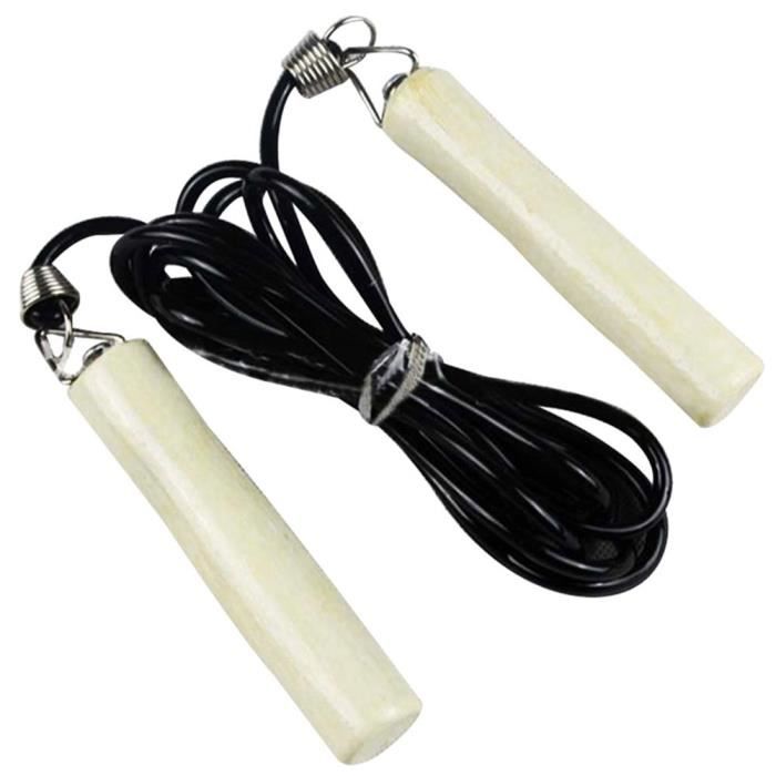 VINGVO corde à sauter lestée Équipement de remise en forme de corde à sauter pondéré professionnel de fil de roulement de