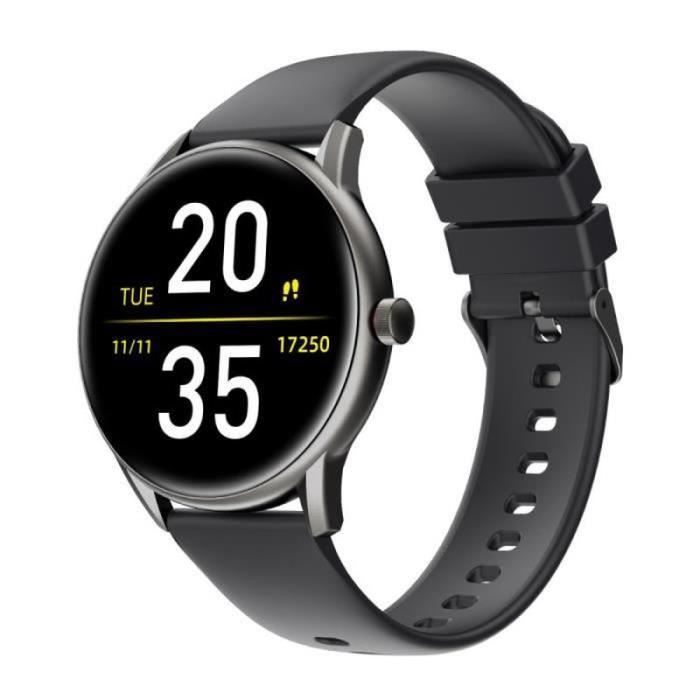 WF33313-Montre Connectée de Femme Homme, Sport Montre étanche IP68, Bracelet Avec Moniteur de Sommeil Rappel Météo Contrôle de Mus