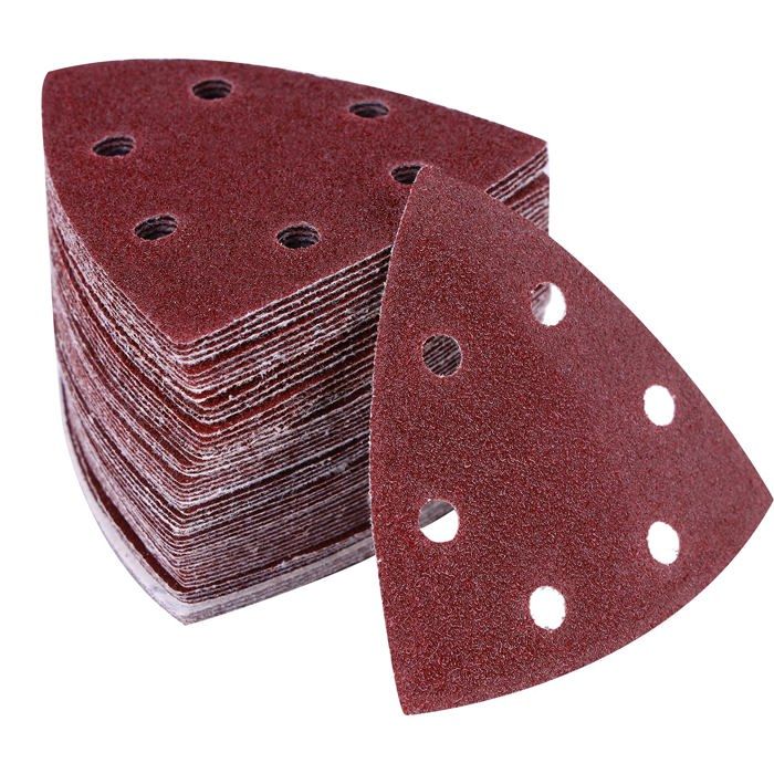 Feuille Abrasive Delta Avec Bande Auto-agrippante, Non Perforé Proxxon