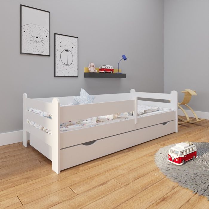 lit-enfant-160x80-cm-en-bois-avec-sommier-barri-re-de-lit-et-tiroir