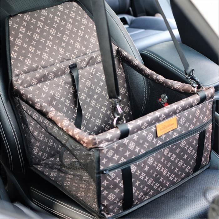 Pet Package De Mise Niveau Voiture Chien Chat Sac Section Anti-Effondrement Respirant - Brun Rtro PANIER DE TRANSPORT
