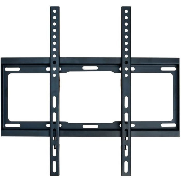 ONE FOR ALL WM2411 - Support mural TV Support plat pour écran 32-65/81-165cm - Pour TV max 100kgs - 25mm du mur fixe YYV