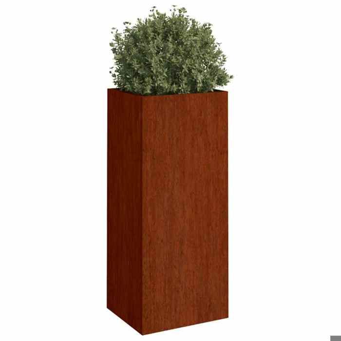 Printemps 2026 SoldesJardinière surélevée - Bac de Jardin/Jardinière fleurs - Grand profonde - 32x29x75cm acier corten 8988958