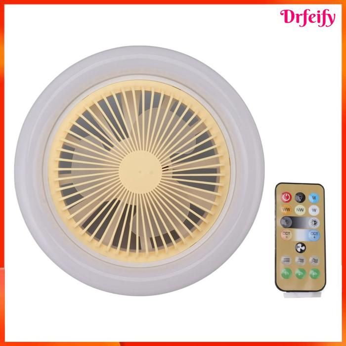 Ventilateur de plafond - AKOZON - 102 pouces - LED dimmable 30W - 3 vitesses - Télécommande - Akozon