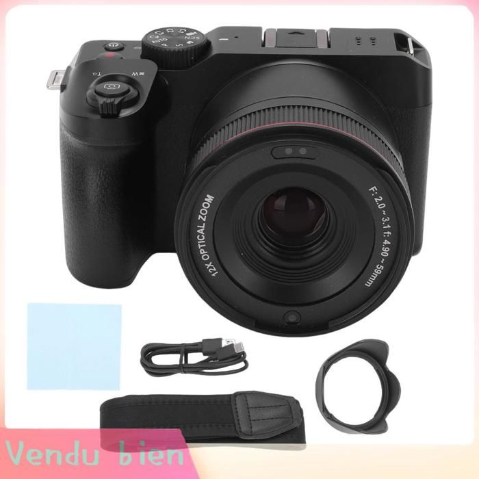 Appareil photo numérique à Zoom optique 5K écran rabattable 72mp 270 Zoom optique 12x 15 Styles de filtres contrôle par