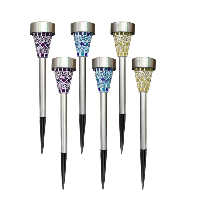 Lumière solaire lumière de jardin - Roame - ménage étanche jardin paysage pelouse lumière led lumière de mosaïque extérieure