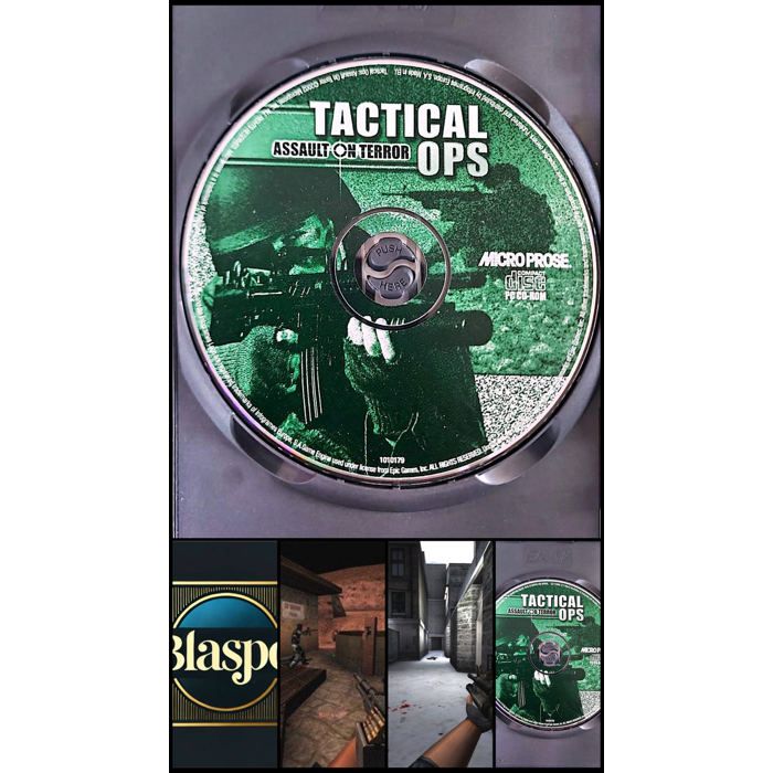 Microprose Tactical Ops Assault On Terror Jeu PC Cd-Rom Seul Sans Boîtier