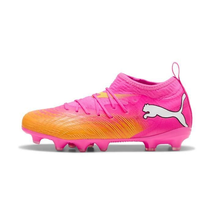 Chaussures de football enfant Puma Future 9 Match FG/AG - poison pink/sun stream/bright aqua/puma white Chaussures de football enfant Puma Future 9 Match FG/AG - poison pink/sun stream/bright aqua/puma white